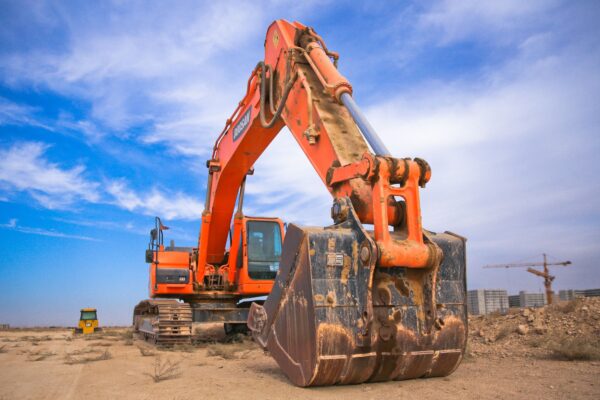 Bagger Baustelle Maschine - Automatisierung Robotik Bauwesen Bayern